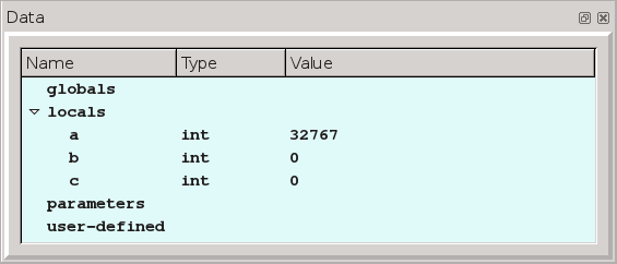 local variables