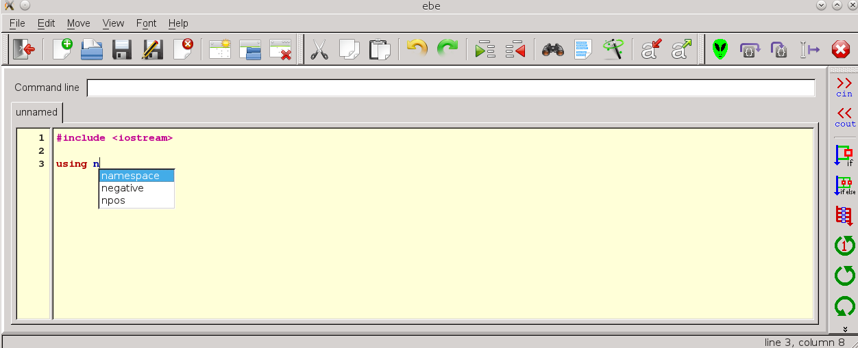 source window