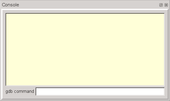 console window